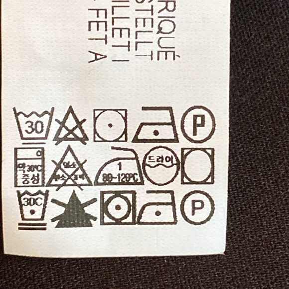 NWT. Zara Black Viscose Blend High-Waisted Trousers. Size L. - Picture 10 of 10